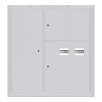 Щит этажный 2 кв. слаботочка слева (1000х950х150) EKF Basic