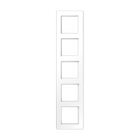 JUNG Рамка 5-кратная, белый