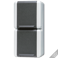 JUNG EcoProfi Розетка 2-ая с/з