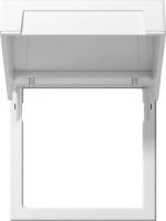 Gira System 55 Бел матовый Монтажная рамка с крышкой Gira System 55 Бел матовый Монтажная рамка с крышкой