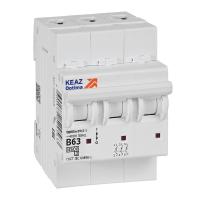 КЭАЗ OptiDin BM63 Автоматический выключатель 3P 63А B 4,5кА AC (BM63-3B63-4,5-УХЛ3)