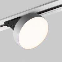 Трековый светодиодный светильник для однофазного шинопровода Pila Серебро 12W 4200K 85078/01 Elektrostandard Pila a056104