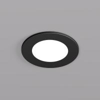DK3101-BK Встраиваемый влагозащищенный светильник, IP65, до 10 Вт, LED, GU5,3, черный