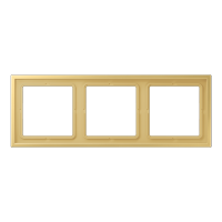 JUNG LS Zero Латунь Рамка 3-ая