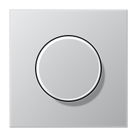 JUNG LS 990 Алюминий Накладка светорегулятора поворотного