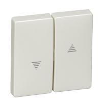 SE Merten SD Бел Клавиша 2-ая жалюзийная (термопласт)