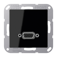 JUNG VGA (D-SUB), чёрный