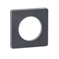 SE Odace Сланец/Алюминий Рамка 1-ая