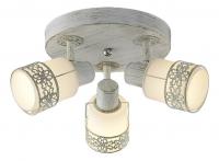 Спот 20026/3 белый с золотом Eurosvet Silvia