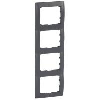 Legrand Galea Life Темная Бронза Рамка 4-я верт