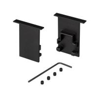 Arlight Заглушка SL-COMFORT-2542-F BLACK глухая (Металл)