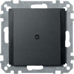 SE Merten SM Антрацит Вывод кабеля