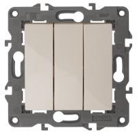 ЭРА 14-1107-02 Elegance Сл.кость Выключатель 3-кл