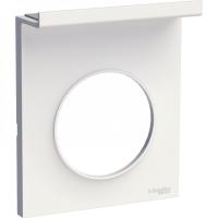 Schneider Electric Odace Бел Рамка 1-я + держатель для телефона