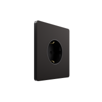 Systeme Electric Systeme Infinity Полярная ночь Розетка с заземлением со шторками, 16А
