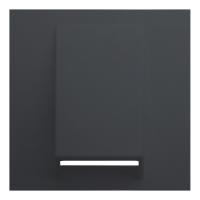 Лицевая панель для вывода кабеля, черный сатин (35170 MB)