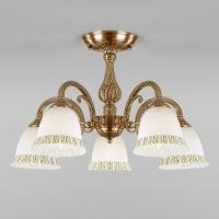 Классическая люстра 60107/5 античная бронза Eurosvet Campina