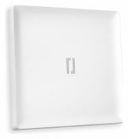 Лицевая панель ALFA (Белый матовый) для 1-кл  выключателей с подсветкой QUANT AP1220