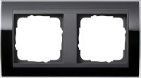 Gira Event Clear Черный/Антрацит Рамка 2-ая