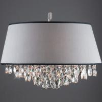 Подвесная люстра с хрусталем 10092/5 хром Eurosvet Opera