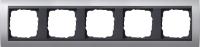 Gira Event Алюминий/Антрацит Рамка 5-ая