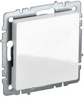 IEK BRITE Заглушка с суппортом МЗ10-БрБ белый