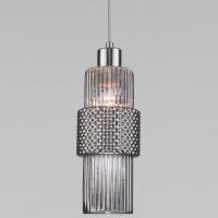 Подвесной светильник с плафоном 50209/1 хром Eurosvet Soho