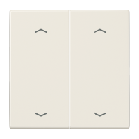 JUNG Клавиши для сдвоенной кнопки BCU белые