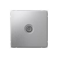 Systeme Electric ArtGallery Алюминий TV Розетка проходная 4DB, механизм