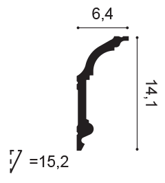 C339F карниз гибкий