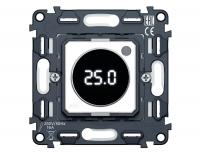 Механизм терморегулятора с цифровым дисплеем с датчиком для теплого пола 16A-250V QUANT (EXTRA CONTROL) VM1385