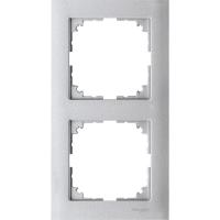 SE Merten SM M-Pure Алюминий Рамка 2-ая