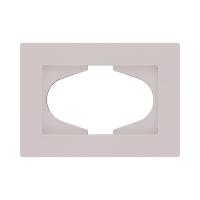 Рамка для двойной розетки, кашемир матовый Kollinger Aspekt AT120CM
