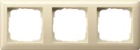Gira Standard 55 Крем глянц Рамка 3-ая