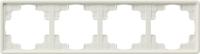 Gira S-Color Белый Рамка 4-ая