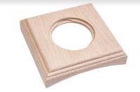 BIRONI Шедель Бук Натурэль Рамка 1-ая на бревно 200мм (скрытый монтаж)