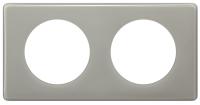 Legrand Celiane Серый глянец Рамка 2-я (2+2 мод)