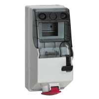 Legrand P17Щит.5мод. с блок. 32А 3К+З 380В IP44