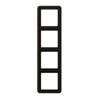 JUNG CD Коричневая Рамка 4-ая ударопрочная