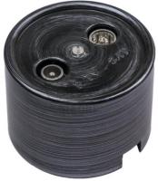 BIRONI Лизетта Пластик Серебряный век Розетка R/TV-SAT проходная