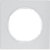 Berker R.3 Алюминий/полярно-белыйРамка 1-местная