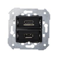 Simon S75 Розетка HDMI v2.0 + USB 2.0 для передачи данных