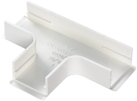 SPL Ответвление Т-образное для мини-плинтусов 20x12,5 белое (030224 - SPL - 020005S)