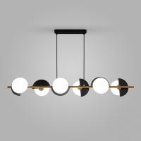 Подвесной светильник 70149/6 черный/латунь Eurosvet Moity