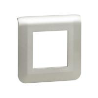 Legrand Mosaiс Рамка - Программа Mosaic - 2 модуля - алюминий