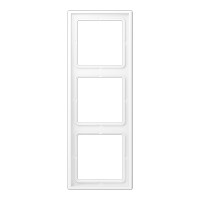 JUNG LS 990 Белый матовый Рамка 3-ая