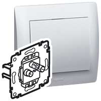 Legrand PRO 21 Мех Розетка TV-FM-SAT проходная 14 dB для Galea Life