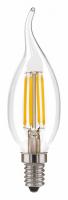 Филаментная светодиодная лампа Dimmable 'Свеча на ветру' CW35 5W 4200K E14 BLE1424 Elektrostandard Dimmable F a055830