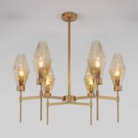 Потолочный светильник 60143/6 латунь Eurosvet Prism