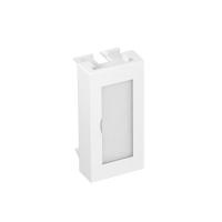 OBO Bettermann Заглушка с полем для маркировки, 0,5 модуля Modul45, 45х22,5 мм, белая